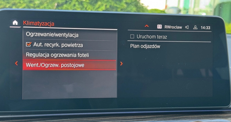 BMW Seria 5 cena 188999 przebieg: 119000, rok produkcji 2020 z Tarnobrzeg małe 781
